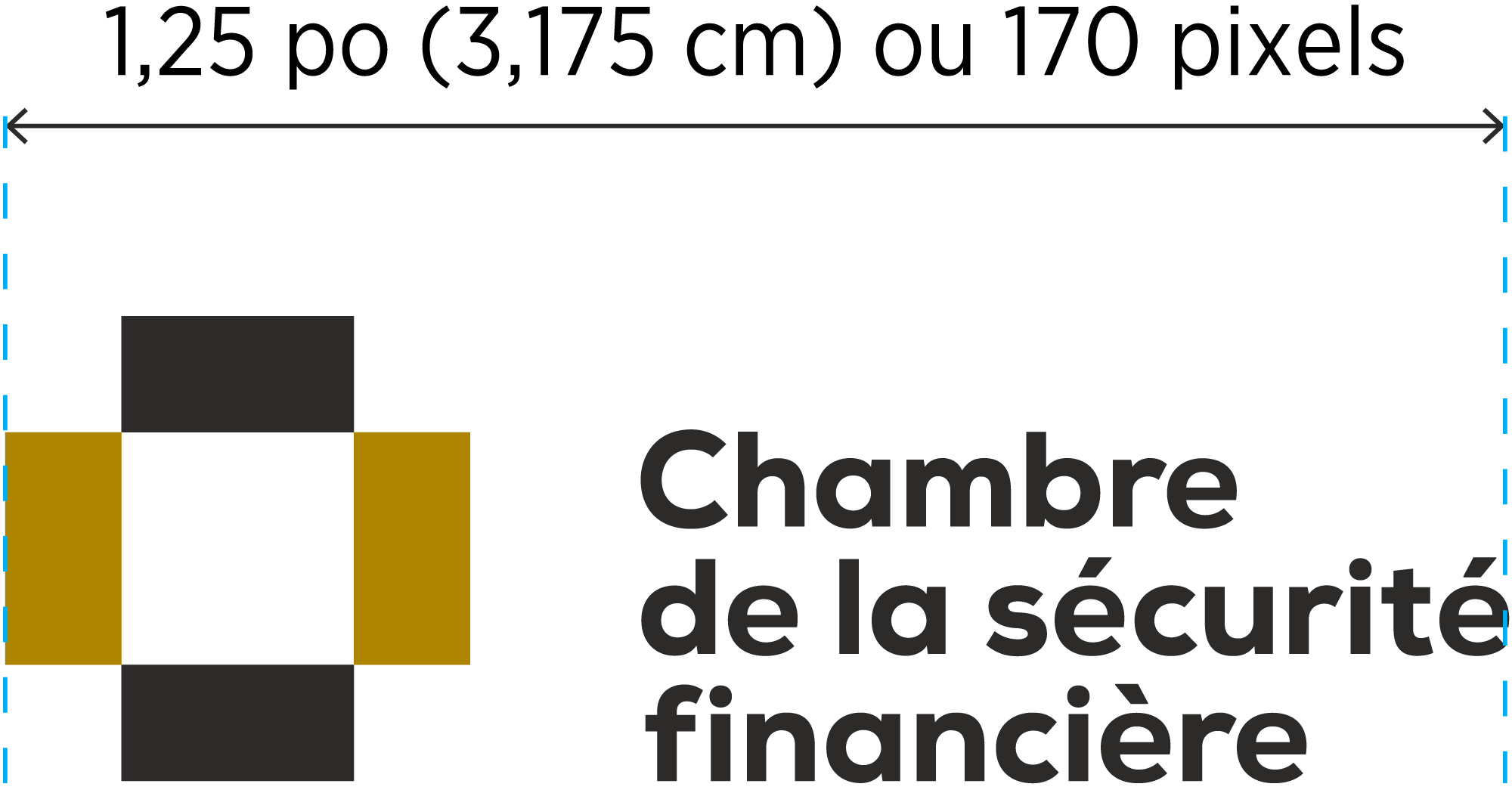Logo CSF taille minimale