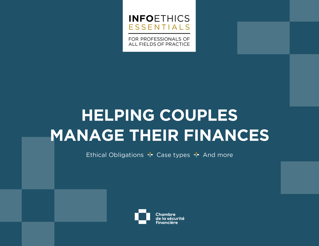 Helping couples manage their finances