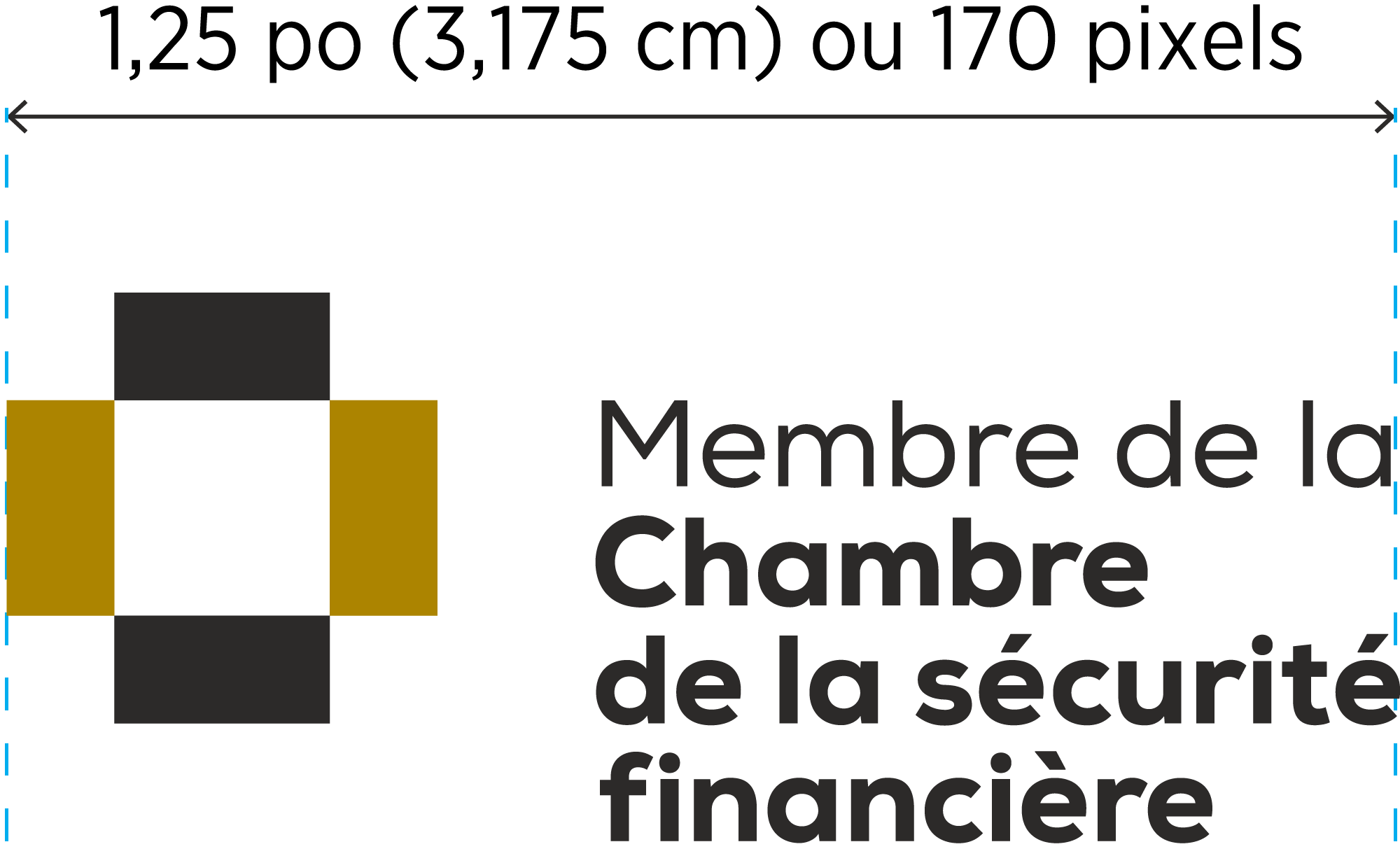 Logo membre taille minimale